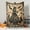 40x30inch（102cmx76cm）, variant on Vintage Halloween Flannel Throw Blanket - Spooky Witch, Bats & Black Cat Design - Soft Digital Print Polyester Knit All-Season Blanket for Living Room, Bedroom, Sofa - Ideal Gift for Friends