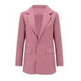 thumbnail image 7 of Women's Blazers & Suit Jackets Clearance, Baberdicy Women's Women's 2024 New Spring And Autumn Small Suit Suit Women's Designbluem, 7 of 7