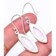 thumbnail image 2 of Pink Aragonite Handmade Gemstone 925 Sterling Silver Jewelry Earring 1.76" A316, Beautiful Jewelry For Woman, New Year Sale, Valentin's Day Gift, 2 of 2
