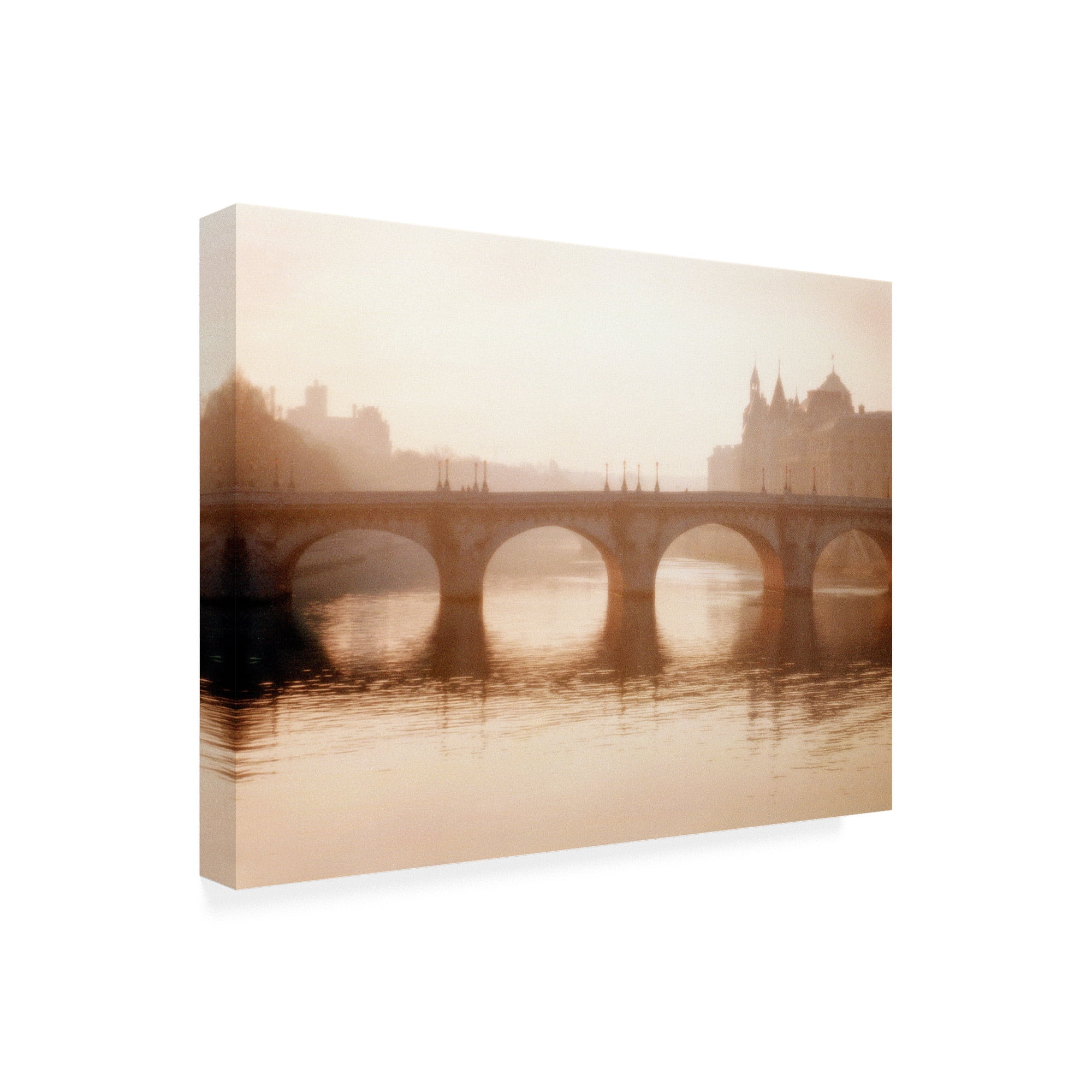 Trademark Fine Art 'Pont Neuf, Paris' Canvas Art by Alan Klu
