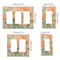 thumbnail image 2 of Yayeee Rocker Switch Wall Plate 1-Gang 4.6"x2.9" Home Decorative Outlet Cover, Abstract Floral Art, 2 of 6