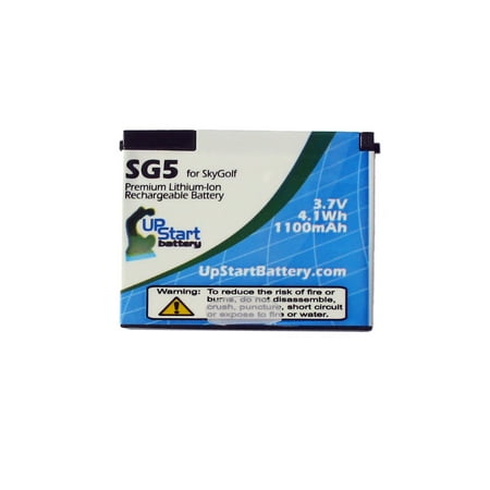 Replacement Skygolf SG5 Battery for SkyCaddie SG5 Rangefinder GPS Navigators (1100mAh, 3.7V, (Skycaddie Sg5 Best Price)