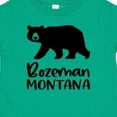 thumbnail image 4 of Inktastic Bozeman, Montana Black Bear Silhouette Boys or Girls Baby T-Shirt, 4 of 5