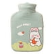 thumbnail image 1 of Bolsa de agua caliente cuadrada extraíble y lavable, linda bolsa de agua caliente de tela de peluche para niña, 1 of 5
