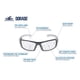thumbnail image 2 of Bullhead Safety Dorado Clear Gafas de seguridad con tecnología Performance Fog ANSI Z87+ Gafas protectoras de policarbonato con protección contra la luz UV y revestimiento antirrayas Marco gris perla, 2 of 8