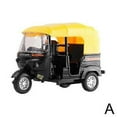 thumbnail image 2 of Tricycle en Alliage Voiture à Rétrofriction avec Lumière et Musique Modèle Jouet, 2 of 5