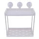 thumbnail image 5 of Estante organizador de baño de plástico de 2 niveles para pared de baño - Kit 2 niveles rectangulares, 5 of 9
