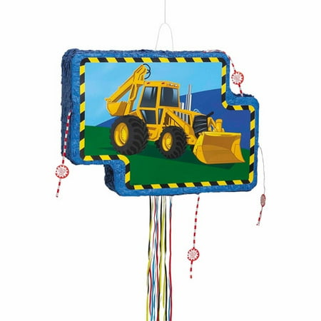 Construction Truck Pinata, Pull String