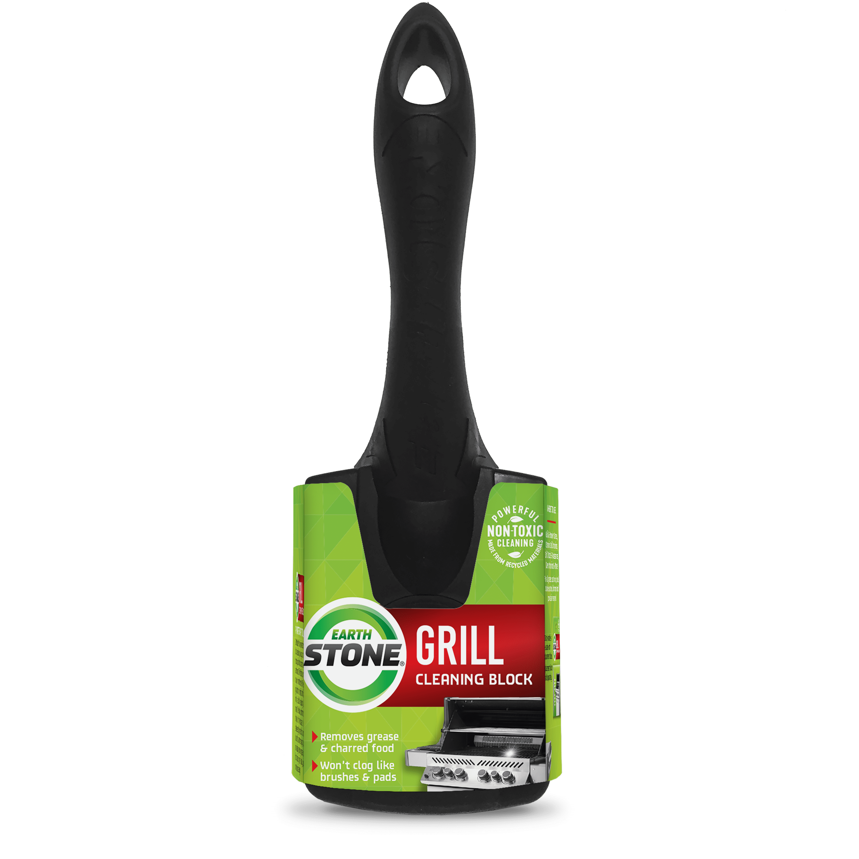 EarthStone Grill Cleaning Block with EZ-Grip Handle