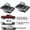 2pcs, variant on BOXIANG Truck Bed Retractable Tie Down Anchors fit for Ford F150 98-14 Ford Super Duty 98-16 Chevrolet Silverado GMC Sierra 99-13 Dodge RAM