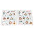 thumbnail image 4 of 2pcs Instant Camera Cartoon Stickers Photo Decorative Frame Stickers Photo Albums Stickers for Camera Decor Dessert, 4 of 14