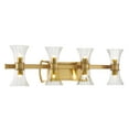 thumbnail image 3 of Warm Brass LED Bathroom Vanity from the Bennington Collection, 3 of 5
