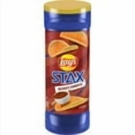 Lay's Stax Potato Crisps Mesquite Barbecue Flavored 5.5 Oz, Canister
