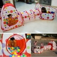 Kids Play Tent with Tunnel and Ball Pit, Glonova 3 in 1 Child Baby