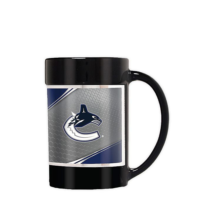 History Logo Vancouver Ice Hockey Team Ceramic Coffee Mug Team Vancouver Ice Hockey