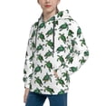 thumbnail image 2 of Lsque Watercolor Turtle Patten Youth Hoodie Sweatshirt Pullover with Kangaroo Pocket Boys and Girls Hoodie Warm Hoodie for Kids-X-Large, 2 of 6