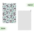 thumbnail image 6 of Golf Towels for Golf Bags For Men Women - Bears and Tropical Leaves 24x16in Absorbent Quick Drying Golf Towel for Cleaning Golf Ball Club Golf Bag Accessories with Carabiner, 6 of 8
