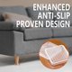 thumbnail image 3 of Copas protectoras para patas de muebles PROPA, 8 piezas, 10 cm, antideslizantes, 3 of 7
