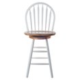 thumbnail image 2 of Taburete Ergode Wagner Arrow-back con asiento giratorio, natural y blanco Ergode 53624-VV, 2 of 2