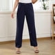 thumbnail image 4 of Pantalones de talle alto para mujer,Pantalones de talle alto para mujer Pantalones con bolsillo Pantalones de talle alto Uso conveniente, 4 of 8