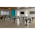 thumbnail image 2 of Correll 3/4" High Pressure Folding Seminar Table with Panel Leg in Black Granite, 2 of 20