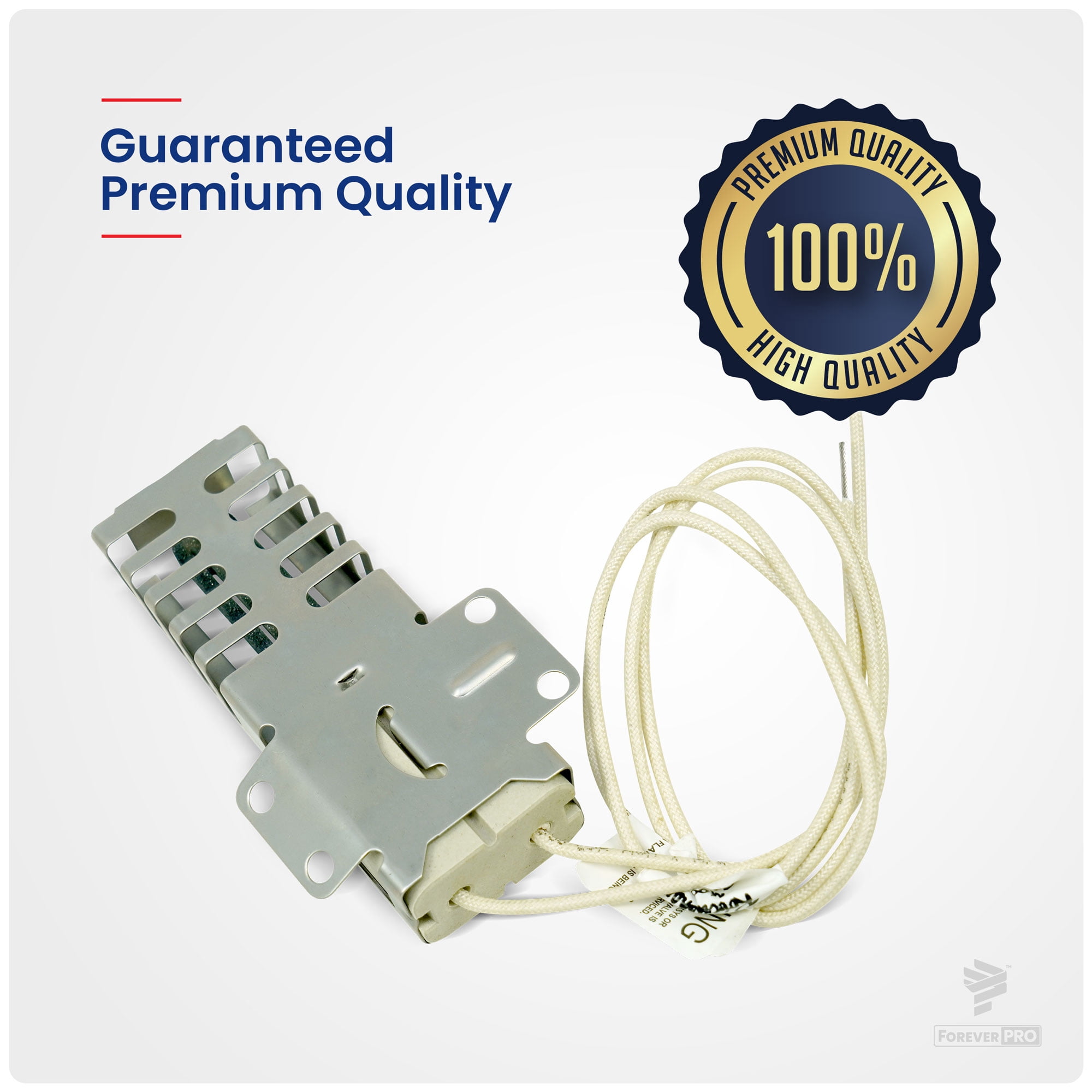SUPPLYZ Direct Replacement for GE WB2X9998 Range Flat Style Oven Igniter 875554 AH243820 EA243820 PS243820