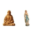 thumbnail image 1 of Estatua del Corazón de Jesús,Estatua del Sagrado Corazón de Jesús para decoración del hogar,Estatua de Lutero,Colección religiosa de la estatua de la Virgen María,Figura de resina y, 1 of 8