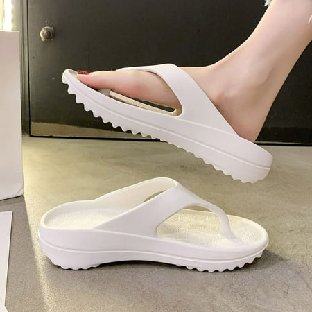 

LEEy-World Women S Slippers Fashion Spring And Summer Women Slippers Non Slip Flat Bottom Open Toe Comfortable Light Electric Slippers for Women