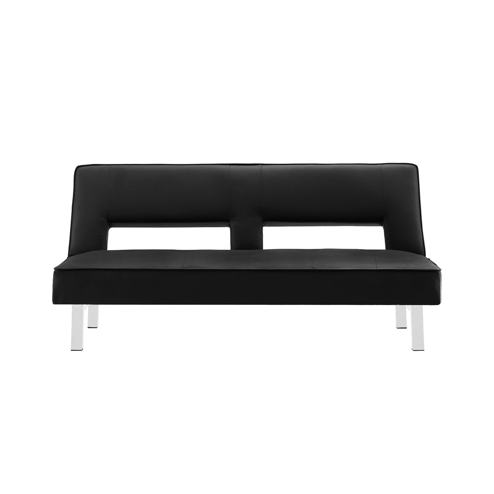 Furniture Futon Sofa Bed, Sleeper Sofa, Black