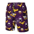 thumbnail image 4 of Cauagu Halloween Gnomes1 Print Men's Swim Trunks,Hawaiian Bathing Suit Swimsuits Beach Shorts with Pockets for Men Quick Dry Swimming Board Shorts-X-Large, 4 of 6
