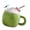 Blue, variant on AOOOWER Fun Ceramic Mug Coconuts Shape 500ML Capacity Drinking Cup Suitable for Juices