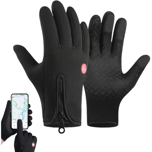 Ultimate Waterproof & Windproof Thermal Non-slip Gloves, Thermal Touch Screen Windproof Gloves, Winter Warm Touchscreen Glove for Riding, Cycling