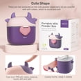 thumbnail image 6 of NCVI Baby Formula Dispenser with Scoop and Leveller (Purple), 6 of 9