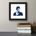 thumbnail image 2 of Gallery Pops Star Trek - Spock Vulcan Salute Stylized Portrait Wall Art, Black Framed Version, 12" x 12", 2 of 5
