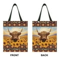 thumbnail image 2 of Yuyamidu Southwest Aztec Car Trash Bag Highland Cow Car Gabage Can Holder Sunflower Vehicle Accessories Reusable Auto Garbage Bag Container Organizer, 2 of 7