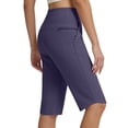 thumbnail image 7 of Tqcoqu Womens Capri Pants High Waisted Straight Leg Yoga Leggings with Pockets Workout Summer Pants,Gray,Women's S-XXXL, 7 of 7