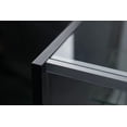 thumbnail image 4 of Extra Vision Display 70 Inch Glass Showcase Aluminum Frame Glass Shelving Silver, 4 of 5