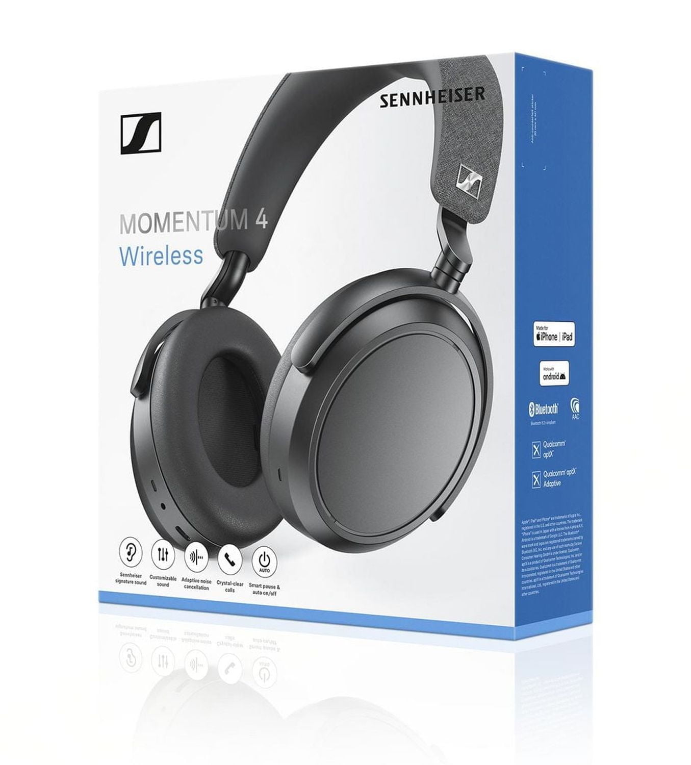 SENNHEISER MOMENTUM 4 wireless ブラック MOMENTUM 4 BLACK - Walmart.ca