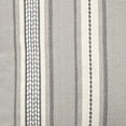 thumbnail image 3 of Mainstays Woven Stripe Decorative Pillow, 18" x 18", Gray, 1 per Pack, 3 of 3