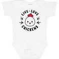 thumbnail image 3 of Inktastic Live Love Chickens Boys or Girls Baby Bodysuit, 3 of 5