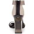 thumbnail image 3 of INC Womens Makenna  Padded Insole Faux Leather Ankle Strap, 3 of 3