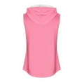thumbnail image 3 of Posijego Womens Hooded Tank Tops Sleeveless Hoodie Workout Running Athletic T-Shirt Activewear Tee for Women, 3 of 4