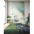 thumbnail image 5 of Unique Loom Estrella Collection Area Rug - Maison (10' 6" x 16' 5" Rectangle Navy Blue/Beige), 5 of 7