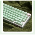 thumbnail image 5 of White Marble Translucent ABS Double-Shot Keycaps, Full Set SA Profile for Mechanical & Magnetic Axis Keyboards, 5 of 5