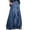 Dark Blue, variant on Ediodpoh Plus Size Denim Skirt Women's Casual High Waist Denim Skirt Fit A Line Jean Maxi Skirt for Plus Size Women Womens Skirts Dark Blue XL