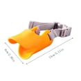 thumbnail image 2 of Lightweight Curved Silicone Dog Snout Sleeve, Strap-Fit Comfortable Dog Muzzle, Friendly Styling Pet Safety Accessory for Vet Visits, Public Outings & Daily Training, 2 of 5