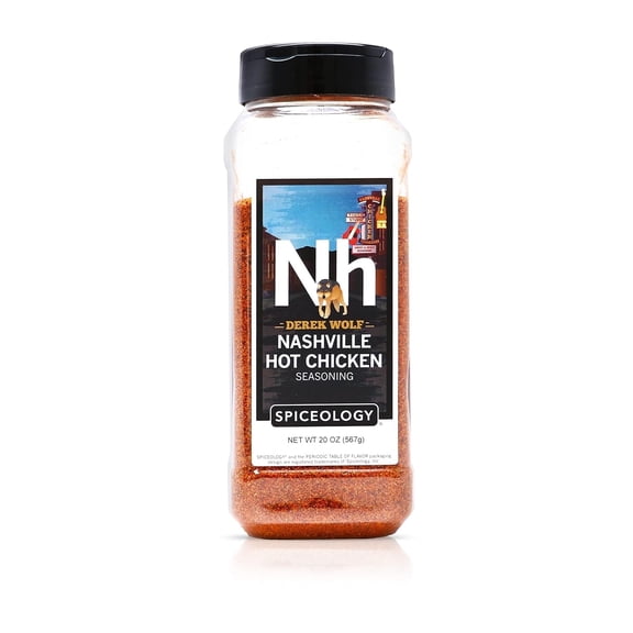Spiceology Derek Wolf Nashville Hot Chicken Seasoning All-Purpose Rub, 20 oz