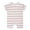 Pink, variant on Rhuody 9-12 Monthsã Onesies Girl Stripe Prints Jumpsuit Round Neck Short Sleeve Romper Relax Fit Festival Spring Summer Bodysuit Black