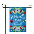 thumbnail image 4 of Northlight Welcome to Our House Outdoor Garden Flag - 12.5" x 18", 4 of 8