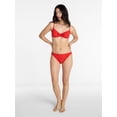 thumbnail image 2 of Time and Tru Women’s and Women's Plus Underwire Eyelet Bikini Top, Sizes XS-3X, 2 of 5